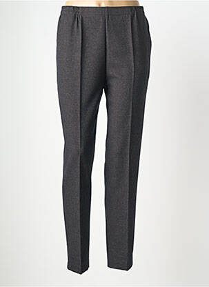 Pantalon slim talie elastică gri GEVANA femeie