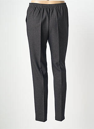 Pantalon slim talie elastică gri GEVANA femeie