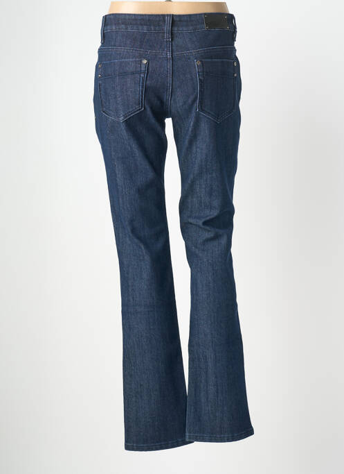 Blugi bootcut buzunare albastru JW femme