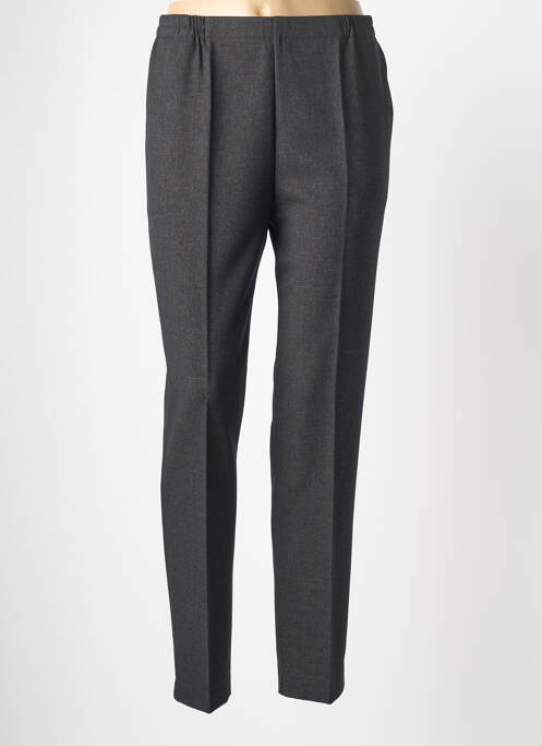 Pantalon slim talie elastică gri GEVANA femme