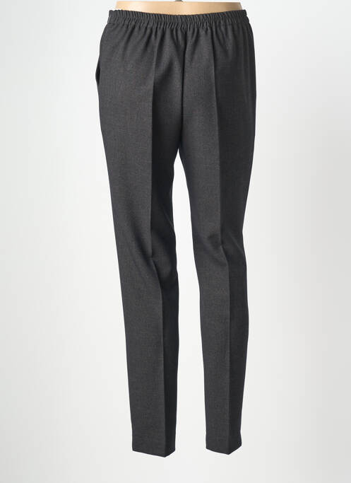 Pantalon slim talie elastică gri GEVANA femme