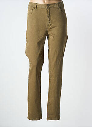 Blugi cu croială slim mărime normală mărime normală verde YEST femme