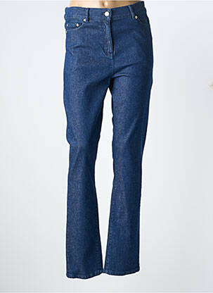 Blugi cu croială slim țesătură brută mărime normală albastru GEVANA femme