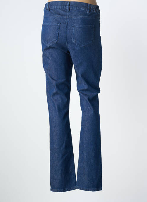 Blugi cu croială slim țesătură brută mărime normală albastru GEVANA femme