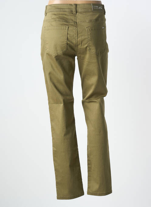 Blugi cu croială slim elasticitate mărime normală verde GEVANA femme