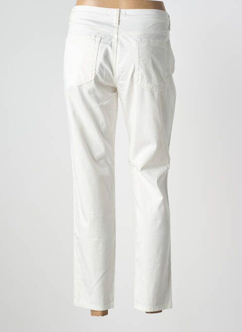 Pantalon 7/8 țesătură poplin mărime normală bej LE PETIT BAIGNEUR femme