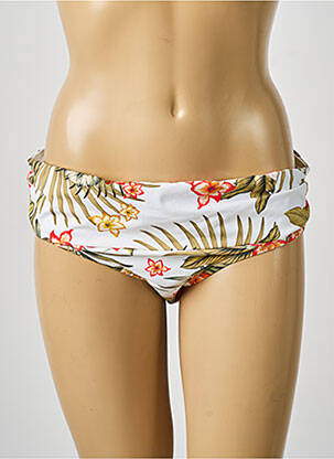 Chiloți de baie imprimeu fantezie chiloți alb BANANA MOON femme