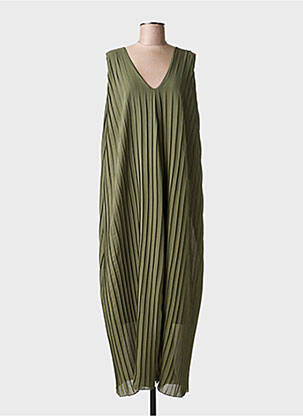 Rochie lungă fără mâneci fără mâneci verde PINK P femeie