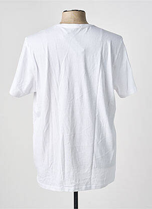 Tricou croială dreaptă mâneci scurte alb SUN VALLEY bărbat