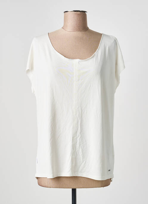 Top mâneci scurte mâneci scurte alb SUN VALLEY femme