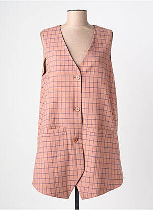 Jachete casual croială dreaptă portocaliu NIU femme