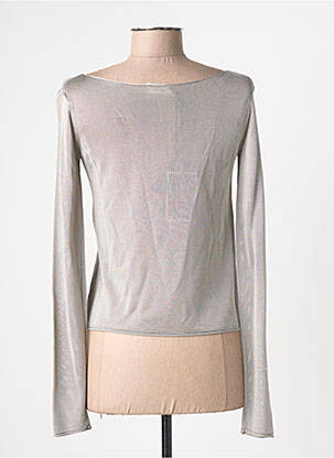Tricou mâneci lungi mâneci lungi gri ELISABETTA FRANCHI femeie