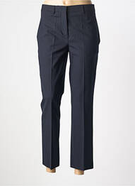 Pantalon 7/8 elasticitate mărime normală albastru SEMICOUTURE femme