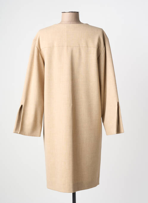 Rochie midi mâneci lungi mâneci lungi bej BY MALENE BIRGER femme