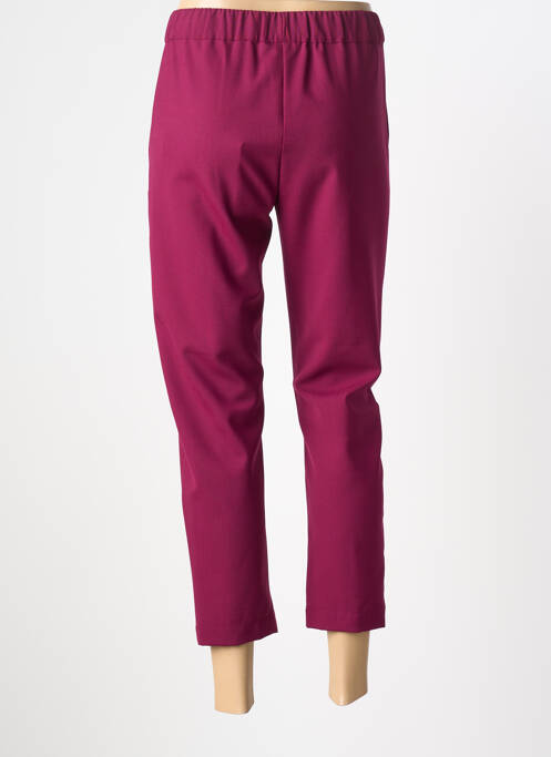 Pantalon 7/8 elasticitate mărime normală violet SEMICOUTURE femme