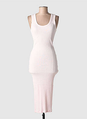 Rochie midi fără mâneci fără mâneci roz LA PETITE FRANCAISE femme