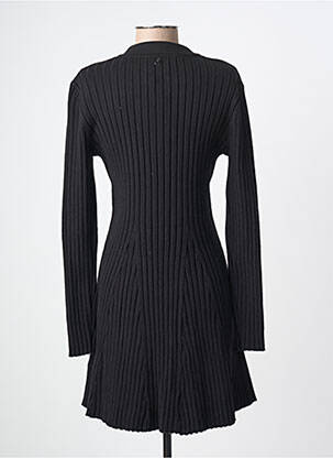 Rochie midi mâneci lungi mâneci lungi negru DIXIE femeie