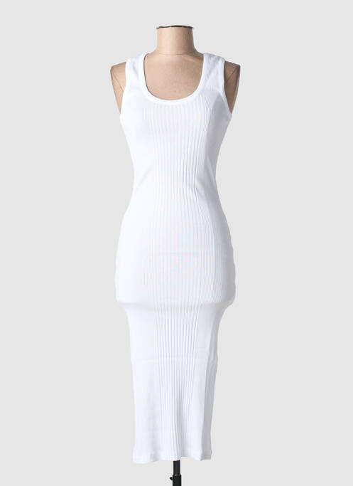 Rochie midi fără mâneci fără mâneci alb LA PETITE FRANCAISE femme