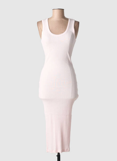 Rochie midi fără mâneci fără mâneci roz LA PETITE FRANCAISE femme