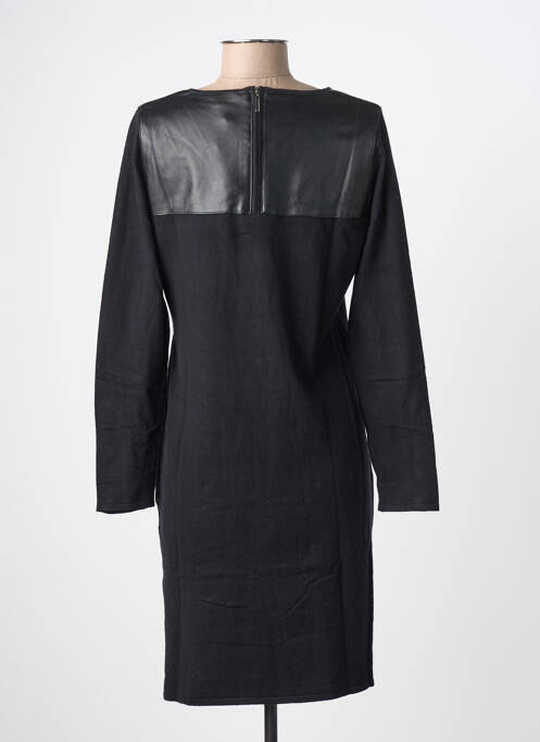 Rochie midi mâneci lungi mâneci lungi negru ODEMAI femme