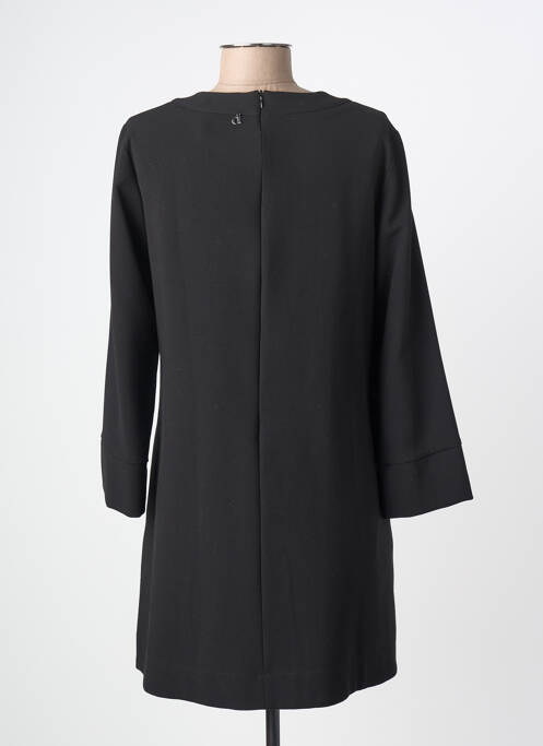 Rochie midi mâneci lungi mâneci lungi negru DIXIE femme