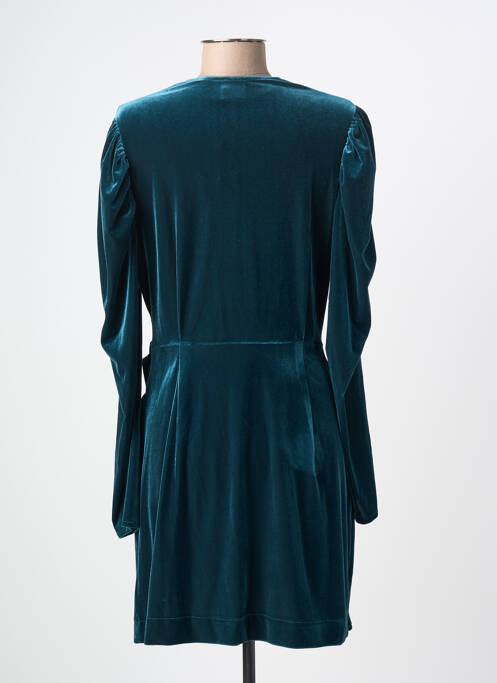 Rochie midi mâneci lungi mâneci lungi albastru JANE WOOD femme