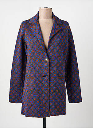 Jachete casual croială dreaptă albastru MALIPARMI femme