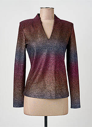 Top elasticitate mâneci lungi roz LOLA CASADEMUNT femme