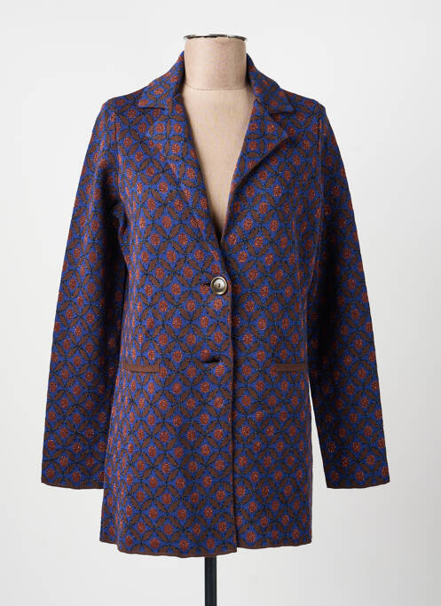 Jachete casual croială dreaptă albastru MALIPARMI femme