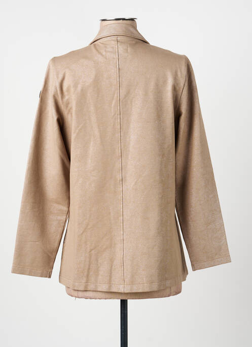 Jachete casual croială cambrată bej FRENCH TERRY 1818 femme