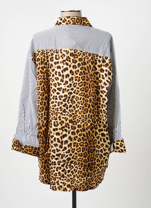 Cămașă croială dreaptă mâneci lungi albastru SUMMUM femme