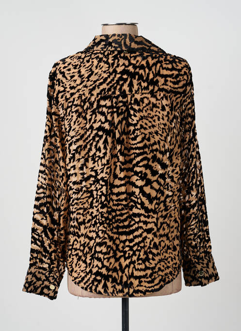 Cămașă imprimeu fantezie mâneci lungi negru LOLA CASADEMUNT femme