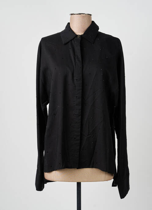Cămașă croială dreaptă mâneci lungi negru LOLA CASADEMUNT femme