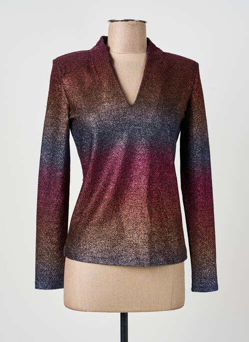 Top elasticitate mâneci lungi roz LOLA CASADEMUNT femme