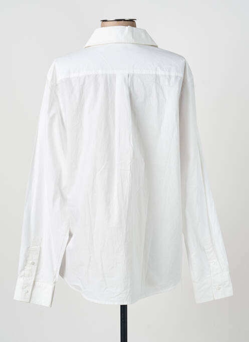 Cămașă croială dreaptă mâneci lungi alb SUMMUM femme