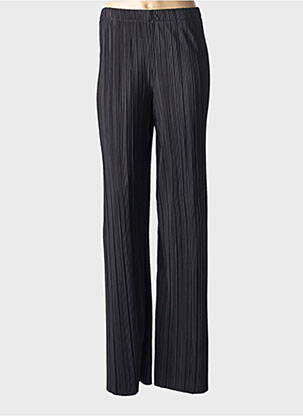 Pantalon drept elasticitate mărime normală negru DIXIE femme