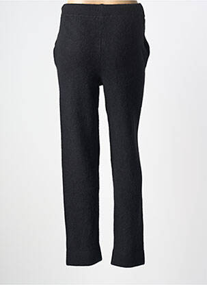 Pantalon slim talie elastică mărime normală negru BONNETERIE UNIVERSEL femeie