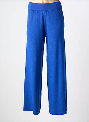 Pantalon larg mărime normală mărime normală albastru DIXIE femme