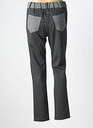 Pantalon slim talie elastică mărime normală gri TRICOT CHIC femeie