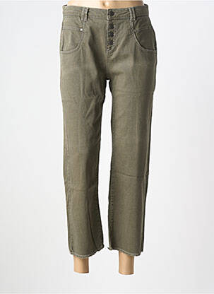 Blugi cu croială dreaptă elasticitate mărime normală verde BELAIR femme