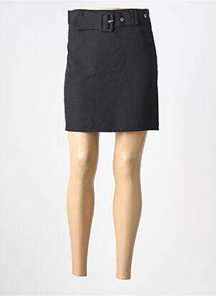 Fustă scurtă croială dreaptă negru LM LULU femme
