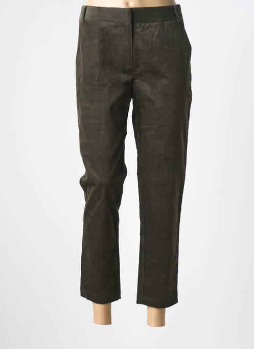 Pantalon 7/8 elasticitate mărime normală verde LA PETITE FRANCAISE femme