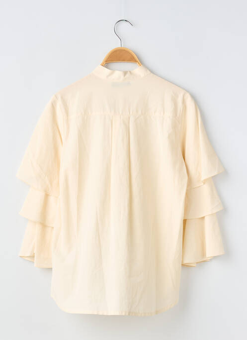 Cămașă croială dreaptă mâneci 3/4 bej SUMMUM femme