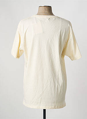 Tricou elasticitate mâneci scurte bej IRON AND RESIN bărbat