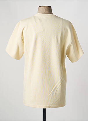 Tricou elasticitate mâneci scurte bej IRON AND RESIN bărbat