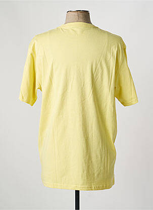 Tricou elasticitate mâneci scurte galben IRON AND RESIN bărbat