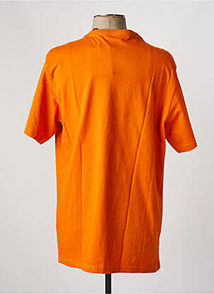 Tricou elasticitate mâneci scurte portocalie IRON AND RESIN bărbat