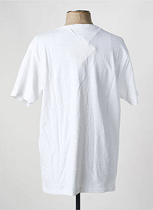 Tricou elasticitate mâneci scurte alb IRON AND RESIN bărbat