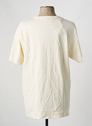 Tricou elasticitate mâneci scurte bej IRON AND RESIN bărbat