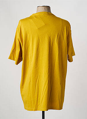 Tricou elasticitate mâneci scurte galben IRON AND RESIN bărbat